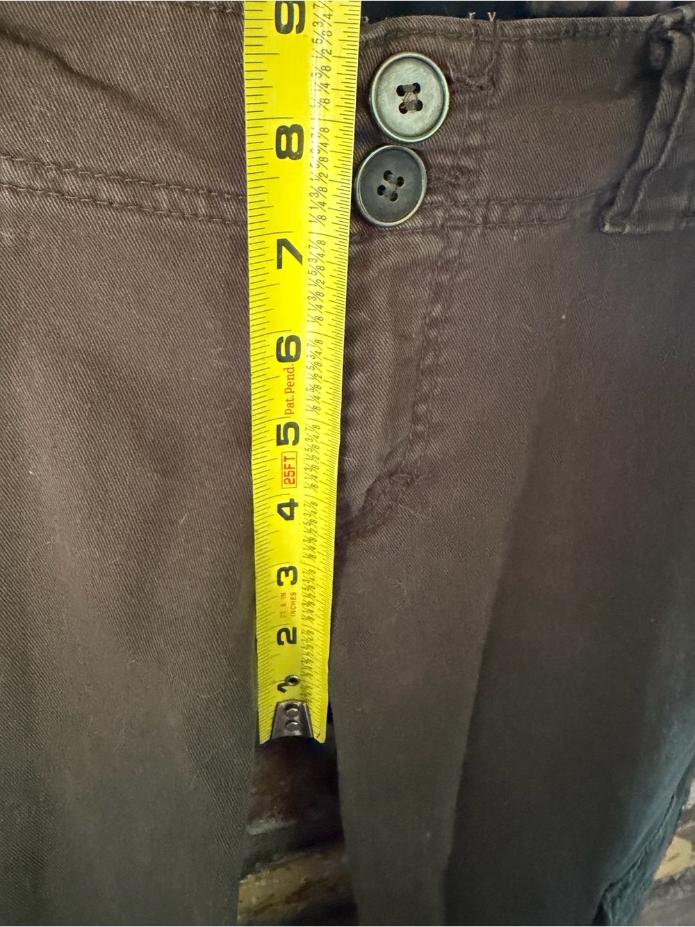 Sanctuary Cargo Pants in Olive Green - Picture 9 of 12